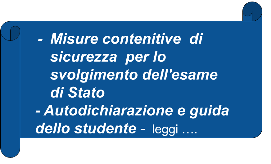 Link per misure contenitive esame di stato